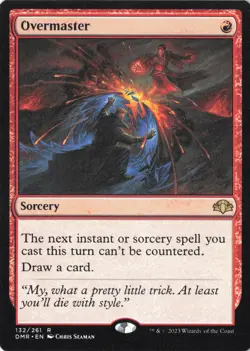 Overmaster R Dominaria Remastered 132 LP - Image 1