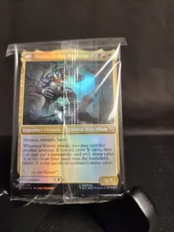 MTG Spider-Man Foil Eddie Brock/Venom Lethal Protector (M) PreRelease (Sealed) - Image 3