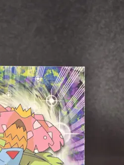 1999 Topps Pokemon TV Animation Edition #03 Venusaur Black Logo - Image 4