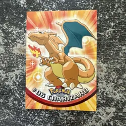 1999 Topps Pokemon TV #6 Charizard - Image 1