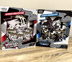 Pokemon TCG Black Bolt & White Flare Binder Collection✅In hand New and Sealed✅ - Image 1