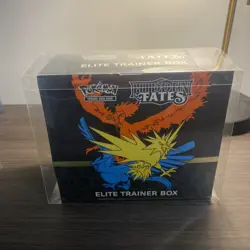 NEW & SEALED Pokemon Sun & Moon Hidden Fates ETB W/ Case - Image 1
