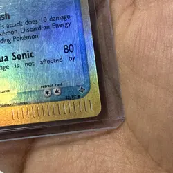 Vintage Pokemon Gyarados EX Dragon Reverse Holo Rare 32/97 2003 e-Reader TCG - Image 4