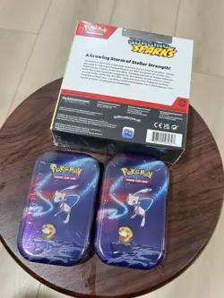 Pokemon Surging Sparks Booster Bundle TCG 6 packs sealed , + 2 tins from 2019 🔥 - Image 3