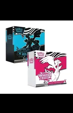 Pokemon Black Bolt and White Flare Elite Trainer Box ETB Set of 2 (10etb) - Image 1