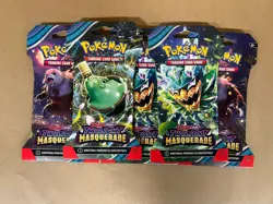 Pokemon Twilight Masquerade Sleeved Booster Pack New Sealed (Lot of 5) - Image 2