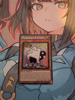 YU-GI-OH Marshmao Yummy DOOD-EN024 1st Edition Secret Rare NM - Image 1