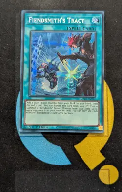 MP25-EN093 Fiendsmith's Tract Prismatic Secret Rare 1st Edition YuGiOh Card - Image 1