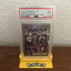 Pokemon Alola TCG Friends in Galar Promo Card 1st Anniversary Edition 082/S-p CS - Image 1