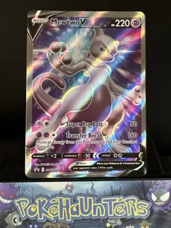 Pokemon Card Mewtwo V SWSH229 Sword & Shield Holo Promo NM - Image 1