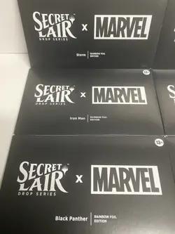 MTG Secret Lair x Marvel Rainbow Foil Edition Set (6) SEALED Marvel Cards NM 🔥 - Image 2