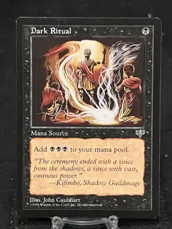 Dark Ritual - Mirage Regular ~LP~ Magic The Gathering MTG - Image 1