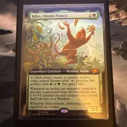 MTG Kibo, Uktabi Prince - Jumpstart 2022 (J22) - Mythic Rare - Near Mint (NM) - Image 1