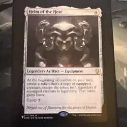 Helm of the Host (The List) - Legendary Artifact Equipment MTG - Image 1