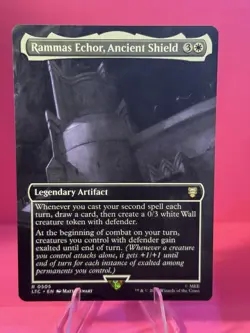 Rammas Echor, Ancient Shield (Borderless) Commander: the Lord of the Rings:... - Image 1