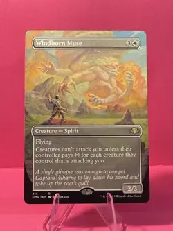 Windborn Muse (Borderless) Dominaria Remastered Regular - Image 1
