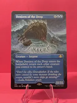 Denizen of the Deep (Borderless) Dominaria Remastered Regular - Image 1