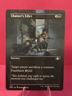 Chainer's Edict (Borderless) Dominaria Remastered Regular - Image 1