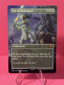 Test of Endurance (Borderless) Dominaria Remastered Regular - Image 1