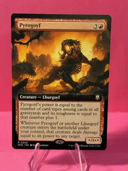 Pyrogoyf (Extended Art) Commander: Modern Horizons 3 Regular - Image 1