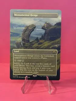 Monumental Henge (Borderless) Modern Horizons 3 Regular - Image 1