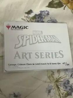 Marvel's Spider-Man Art Series #47/54 Carnage, Crimson Chaos - Image 2