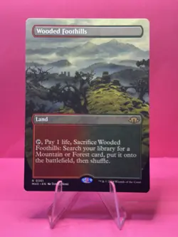 Wooded Foothills (Borderless) Modern Horizons 3 Regular - Image 1
