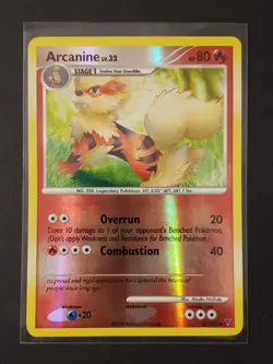 Arcanine Holo - Pokemon Card - Rare Holo Foil Great Condition - Image 1