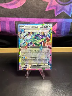 POKEMON TCG - Sv07: Stellar Crown - TERAPAGOS EX 128/142 HOLO - Image 1
