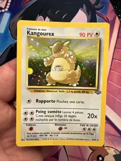 Carte Pokemon Kangourex Holo 5/64 Wizards Jungle Francais Vf Fr - Image 2