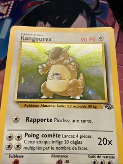 Carte Pokemon Kangourex Holo 5/64 Wizards Jungle Francais Vf Fr - Image 3