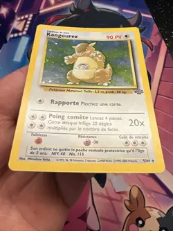 Carte Pokemon Kangourex Holo 5/64 Wizards Jungle Francais Vf Fr - Image 5