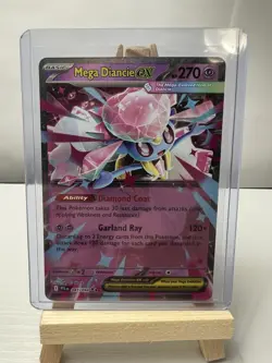 2025 Pokemon Mega Diancie Ex 041/094 Holo- Mega Battle Deck English (B) - Image 1
