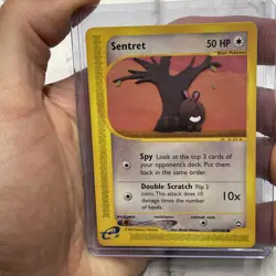 Pokemon Sentret Common Normal Aquapolis 107/147 Pokemon TCG Vintage LP Nintendo - Image 1