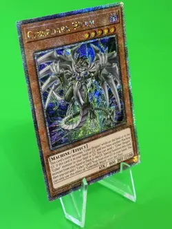 Yu-Gi-Oh Alliance Insight Cyberdark Wurm Quarter Century Secret Rare ALIN-EN027! - Image 2