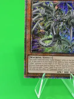 Yu-Gi-Oh Alliance Insight Cyberdark Wurm Quarter Century Secret Rare ALIN-EN027! - Image 5