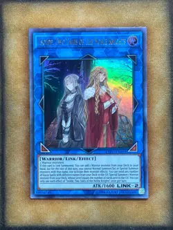 Yugioh Isolde, Two Tales of the Noble Knights EXFO-EN094 Ultra Rare NM - Image 1