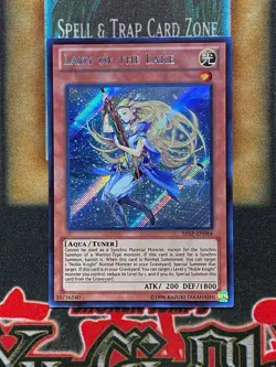 Yugioh Lady Of The Lake SHSP-EN084 Secret Rare NM - Image 1