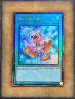 Yugioh One for One RA03-EN056 Prismatic Ultimate Rare Alt Art 1st Ed NM - Image 1