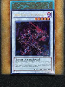 Yugioh Ignoble Knight Of High Laundsallyn SHSP-EN086 Secret Rare NM - Image 1