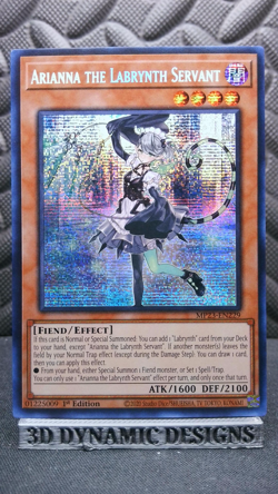 | Yugioh Arianna the Labrynth Servant MP23-EN229 1st Edition Secret Rare NM 🔥 | - Image 1