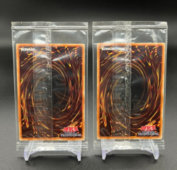 Yu-Gi-Oh WCS 2015 BLUE-EYES WHITE DRAGON DARK MAGICIAN set of 2 Millennium Rare - Image 3