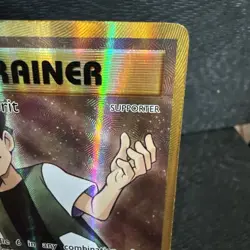 Brock's Grit 107/108 XY Evolutions Pokemon Card Ultra Rare Full Art Holo LP - Image 3