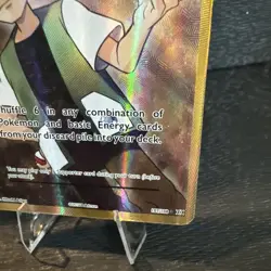 Brock's Grit 107/108 XY Evolutions Pokemon Card Ultra Rare Full Art Holo LP - Image 4