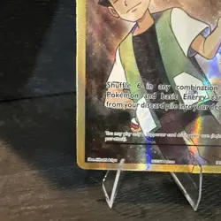 Brock's Grit 107/108 XY Evolutions Pokemon Card Ultra Rare Full Art Holo LP - Image 5