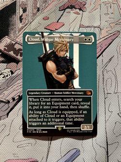 (Extended Art) Cloud, Midgar Mercenary | Final Fantasy #375 | MTG Magic Card - Image 4