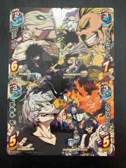 HA-P-010/011/012/013 Set Promo My Hero Academia Tag Card Game japanese (TOMY) - Image 1