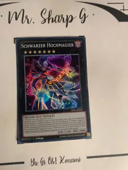 SCHWARZER HOCHMAGIER - LIMITIERTE AUFLAGE CT13-DE004 DE Yu-Gi-Oh! CARD ULTRA R - Image 3