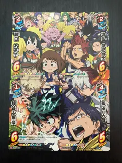 HA-P-006/007/008/009 Set Promo My Hero Academia Tag Card Game japanese (TOMY) - Image 1