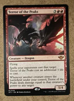 Terror of the Peaks - Outlaws of Thunder Junction - NM MTG - Image 1